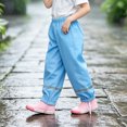 thumbnail image 7 of Squevariel Boys and Girls Rain Pants Waterproof Full Length Pants Rainproof Rainwear Pant 1Y-8Y, 7 of 7