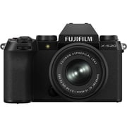 FUJIFILM X-S20 Mirrorless Camera with 15-45mm Lens (Black) with Bundle Includes: Digital Slave Flash, 75 Tripod, Medium Gadget Bag/Case, HDMI A-A (STANDARD), And Much More (13PC Bundle)