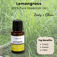 thumbnail image 6 of Mainstays Pure Lemongrass Essential Oil, 15ml, 1 Pack, 6 of 6