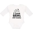 thumbnail image 3 of Inktastic Biking with Grandma Cycling Boys or Girls Long Sleeve Baby Bodysuit, 3 of 5