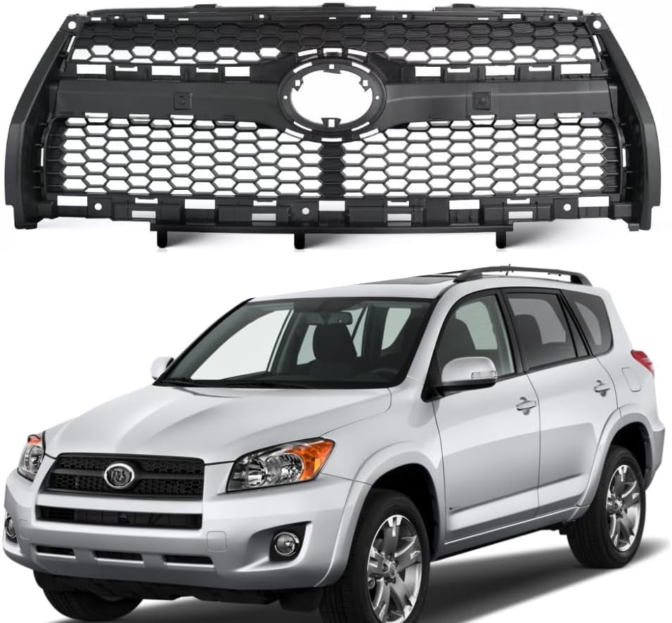 Front Bumper Hood Grille ABS Black Fit For Cadillac CTS Sedan B Style Front Bumper Hood Grille ABS Black Fit For Cadillac CTS Sedan B Style