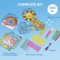 thumbnail image 4 of Kit de pintura con gemas Window Art Suncatcher Klever Kits, 4 piezas, 4 of 6