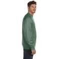 thumbnail image 2 of Hanes Men's and Big Men's Nano Premium Soft Lightweight Fleece Sweatshirt, Up to Size 3XL, 2 of 3