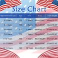 thumbnail image 3 of Piuwrlz Kid Round Neck T-Shirts Girls Short Sleeve Sweatshirt Printed Loose Blouses Shirt Top Black Size 3 Years, 3 of 4