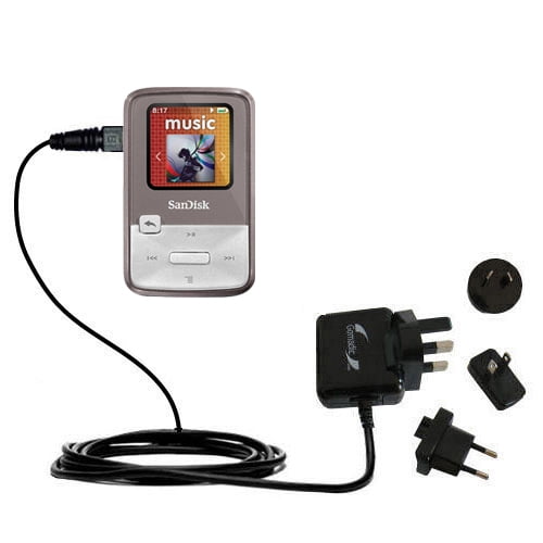 International AC Home Wall Charger suitable for the Sandisk Sansa Clip