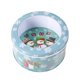 thumbnail image 1 of Billuyoard Lata de dulces de Navidad con tapa transparente Latas de galletas vacías de Papá Noel Contenedores de decoración del festival Kits de decoración para fiestas Azul claro, 1 of 6