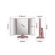 thumbnail image 2 of 21 Led Lighted Makeup Mirror With Touch Screen, 3X/2X/1X Magnification, Foldable Design, Rose Gold Tabletop Mount Makeup Mirror Vanity Mirror With Lig, 2 of 5