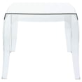 thumbnail image 6 of Compamia Queen Polycarbonate Patio Side Table in Transparent Clear, 6 of 6