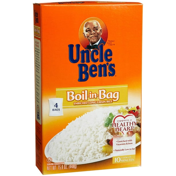 Uncle Ben's Boil in Bag Enriched Long Grain Rice, 15.8 oz. Boxes (Pack ...