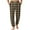 002Brown, variant on Dwelliawo Mens Pajama Pants Loose Fit Elastic Waist Pajama Pant with Pockets Soft Lounge Pants Separate Bottoms Jogger Sleep Plaid Pant Brown 2XL