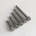 thumbnail image 5 of 10 Uds M3/ titanio DIN912 Allen botón cabeza tornillo herramienta M3x12mm Sharpla  Los tornillos de titanio, 5 of 5
