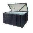 thumbnail image 7 of Metal Storage Box Store Small，Outside， Black, 7 of 7
