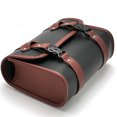 thumbnail image 3 of Youkk Convenient Motorcycle Tool Bag For All Needs Multifunctional Large Capacity PU Leather Black+Brown, 3 of 6