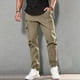 thumbnail image 2 of Pantalones cargo para hombre: pantalones de chándal holgados con cordón y bolsillos, pantalones para actividades al aire libre, 2 of 8