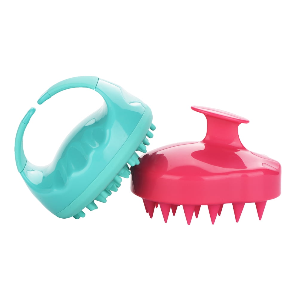 HURRISE Silicone Shampoo Scalp Washing Hair Comb Shower Bathing Slimming Body Massage Brush