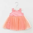 thumbnail image 3 of WOYY Girls Summer Sleeveless Tulle Dress Solid Color Casual Tank Tutu Dress, Sizes 6M-3T, 3 of 3