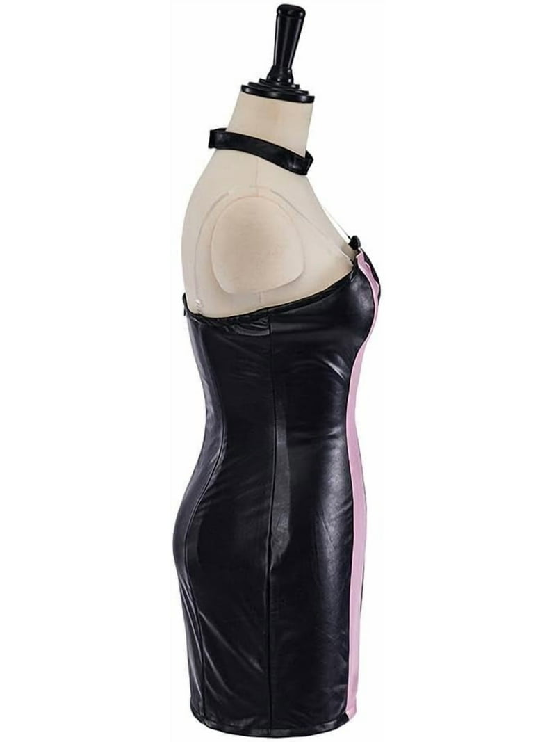 cady heron black pink dress Mean Girls Cady Heron Black and Dusty Pink Party Inspired Dress Halloween