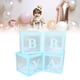 thumbnail image 5 of Cajas De Globos Transparentes Con Letras Y Globos Para Baby Shower, Decoraciones Para Fiesta De Cumpleaños, 5 of 7