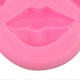 thumbnail image 3 of Homemade Lip Shape Silicone Cake Mold Baking Tool for Party (Pink), 3 of 4