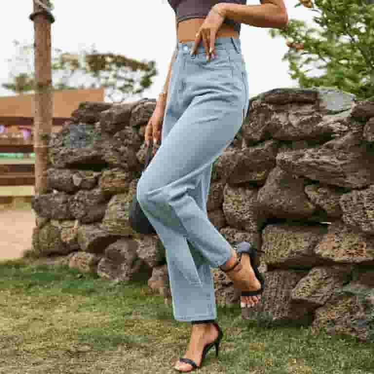 福袋売れ残りセール Womens Bigersell Tall Jeans Leg Straight Waisted High Jeans, Clothing