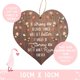 thumbnail image 3 of Placas motivacionales - Sé fuerte ahora porque las cosas mejorarán Letrero de madera con forma de corazón - Regalo inspirador sentimental para animar a las mujeres - Regalo de amistad del Reino Unido, 3 of 5
