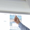 thumbnail image 3 of 10pcs Hold Down Brackets Blinds Bottom Rail Holder Clips Clear Plastic Blinds Brackets, 3 of 9