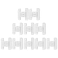 thumbnail image 1 of HEALEEP 10pcs Safety Lock for Fridge White Simple Design Prevent Finger Injury, 1 of 7