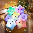 thumbnail image 6 of 16X14 Inch Glowing Star Plush Toy Creative LED Throw Pillow for Home Decoration Multicolor Soft Stuffed Star for Festive Party Gift, 6 of 8