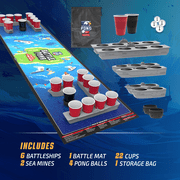 BattlePong, Tabletop Pong Party Game, for All Ages, by MinnARK