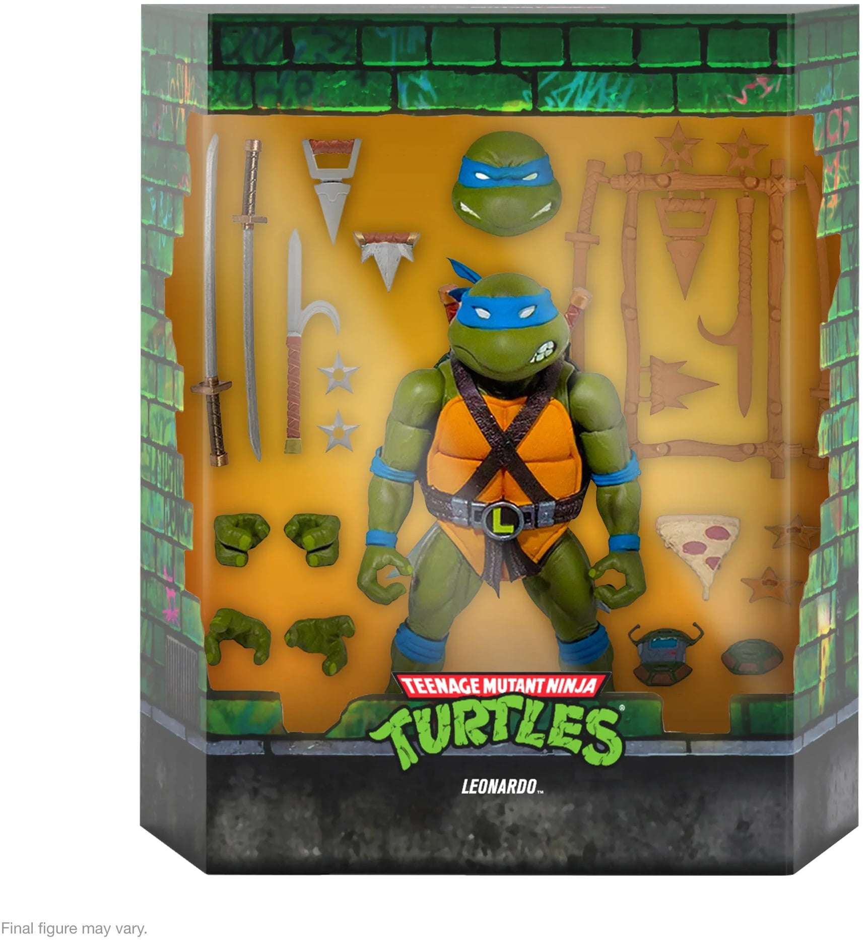 【12袋set】新品未開封 シボローカ★超破格★スーパーゲリラ大バーゲンSALE Super7 TMNT Ultimates! Wave 2 Leonardo action figure - Walmart.com