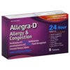 Chattem Allegra D Allergy & Congestion, 5 ea