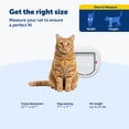 thumbnail image 4 of PetSafe Exterior / Interior Cat Door - Big Cat 4-Way Locking Pet Door Flap for Large Cats - Tinted Privacy Door - Weatherproof, Durable Door Frame - DIY Easy Install with Hardware Kit Included, 4 of 7