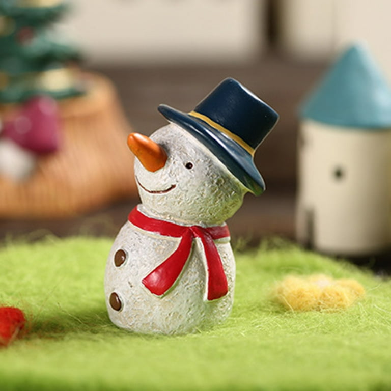 Grandest Birch Miniature Ornaments Eco-friendly UV Resistant Resin Mini  Christmas Animal Figure Doll for Home Eco-friendly Mini Ey 