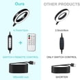 thumbnail image 4 of Lámpara De Anillo Con Clip LED, Luz LED Con Clip DC5V 8W 3000 A 7000K Cuello De Cisne Flexible Alimentado Por USB Con Control Remoto Para El Trabajo, 4 of 7