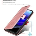 thumbnail image 3 of Flip Case for Moto G Stylus 5G 2022,Flip Fold Leather Wallet Case with RFID Blocking Credit Card Slot and Kickstand Magnetic Closure Protective Cover for Motorola Moto G Stylus 5G 2022 (Pink), 3 of 9