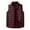 Wine, variant on Heated Vest for Children Intelligent Constant Temperature Heating Warm Winter Waistcoat Outdoor Sleeveless Jacket XL