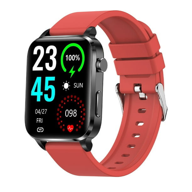 Reloj inteligente utilizado para medir la temperatura, la presión arterial, el oxígeno en sangre, el control de la salud, el sueño, la información meteorológica, el ejercicio y el podómetro