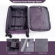 thumbnail image 3 of Juego Set de equipaje 3 piezas Maleta de Mano 18 Pulgadas Bolsa de Viaje Ruedas dobles giratorias, 3 of 10