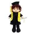 thumbnail image 1 of Muñeco De Trapo Y Tela Mike Graduación Regalo Felicitación Linzy Toys 43 cm, 1 of 4