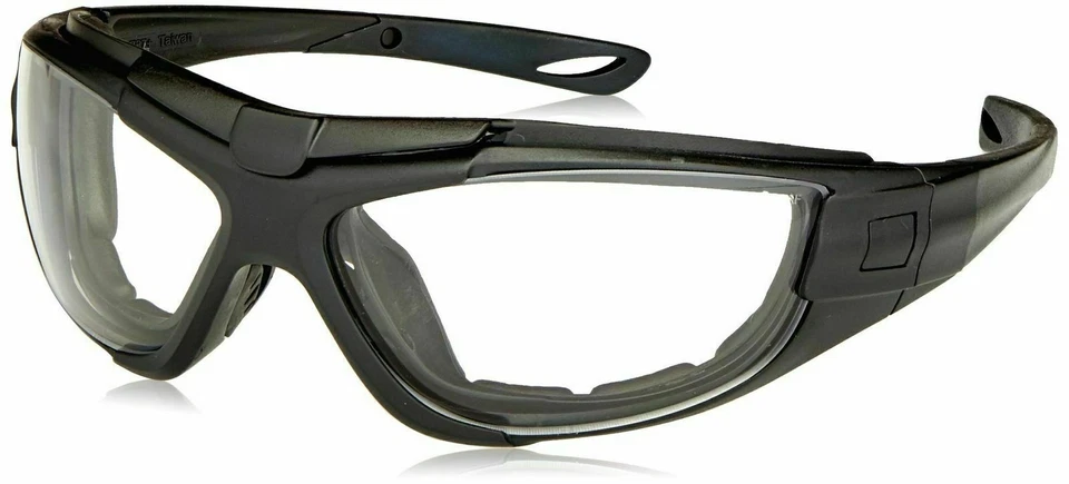 CRESTIN- Radians Cuatro 4-In-1 Clear/Anti Fog Safety Glasses Hybrid Goggles Foam Padded