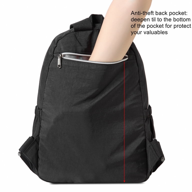 Lightweight Nylon Mini Backpack with Multi Pockets, Daypack for Travel & Daily Amazon.com | Generic Mini Travel Lightweight Nylon Packable  main image 4