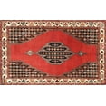 thumbnail image 1 of Ahgly Company Machine Washable Indoor Rectangle Traditional Orange Salmon Pink Area Rugs, 3' x 5', 1 of 7