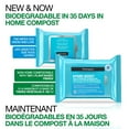 thumbnail image 4 of Neutrogena Hydro Boost Facial Cleansing & Makeup Remover Wipes - Hyaluronic Acid, Sensitive Skin, 4 of 9
