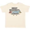 thumbnail image 3 of Inktastic Great Grandmas Little Cowboy with Cowboy Hat and Boots Boys Toddler T-Shirt, 3 of 5