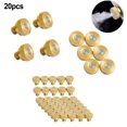 thumbnail image 1 of Mosiee Laiton Premium pour Buses de Brumisateur - 20 Pcs Solution de Refroidissement et d'Irrigation Extérieure, 1 of 9