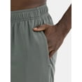 thumbnail image 3 of Athletic Works Men's and Big Men's Active Mesh Shorts, 9" Inseam, Sizes S-5XB, 3 of 5