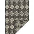 thumbnail image 2 of Linon Salonika Noussa Reversible Woven Wool 5'x8' Rug in Gray, 2 of 3