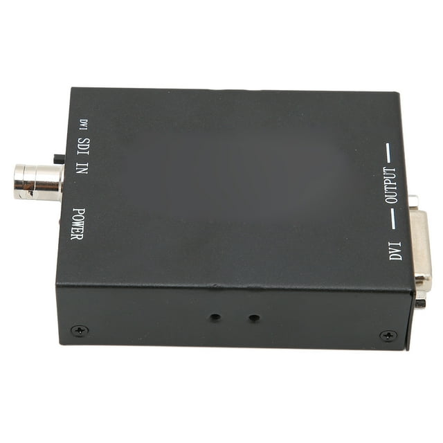 SDI To HD Multimedia Interface Converter, Supports HD-SDI 3G-SDI Signals SDI To DVI Audio Converter 1080P Metal Plug And Play Widely Compatible For TV