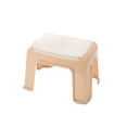 thumbnail image 2 of Toystoory Taburete escalonado de plástico, taburetes gruesos, asiento para cambiar zapatos, almohadilla antideslizante para el hogar, sillas, Conjuntos de muebles de dormitorio Beige S, 2 of 6