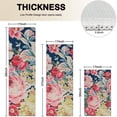 thumbnail image 4 of Pioneer Flower Floral Print Pattern Kitchen Rugs Sets Of 3,Kitchen Runner Rugs Non Skid Washable,Decorative Kitchen Floor Mats for Kitchen,Sink,Laundry,17"x30"+ 17"x47" + 17"x59", 4 of 6